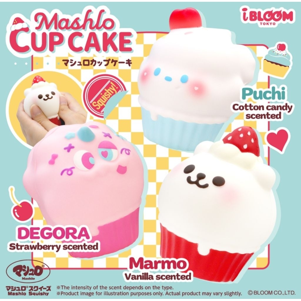 Squishy Ibloom Mashlo Cupcake