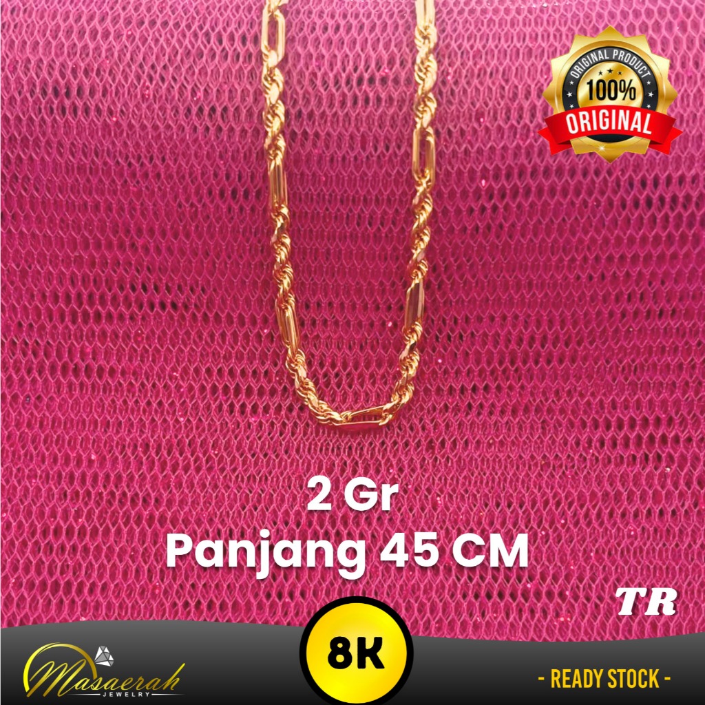 Kalung Emas 8K 2 Gram 2315