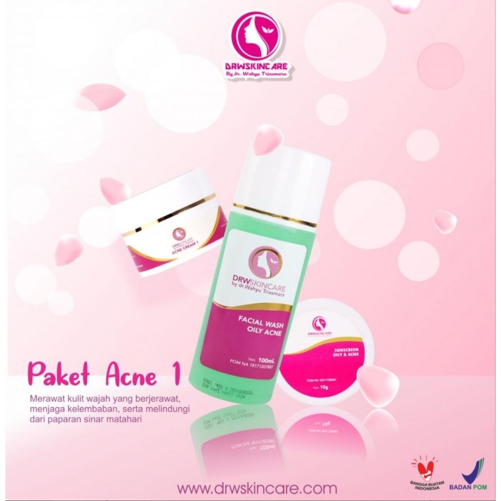 Paket ACNe Cream 1 2 3/Drw skincare
