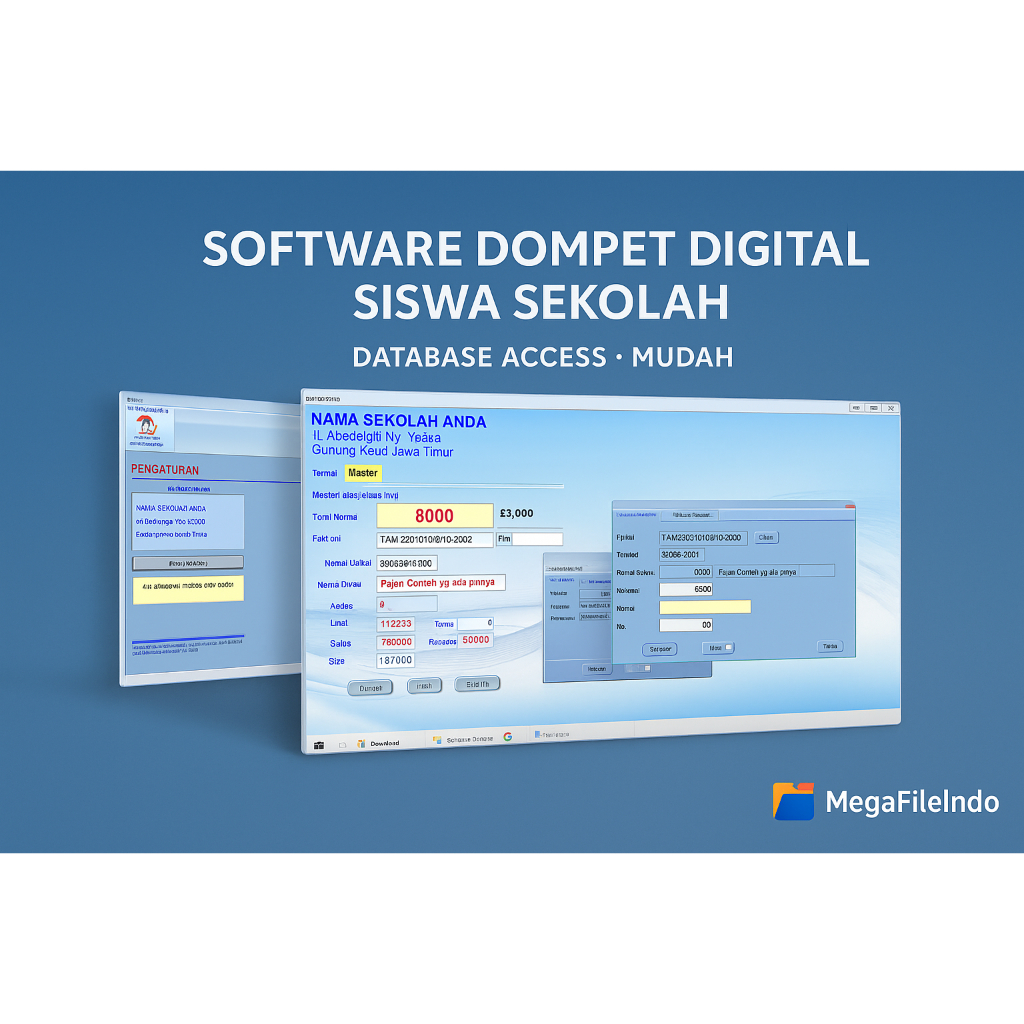 SOFTWARE DOMPET DIGITAL SISWA SEKOLAH