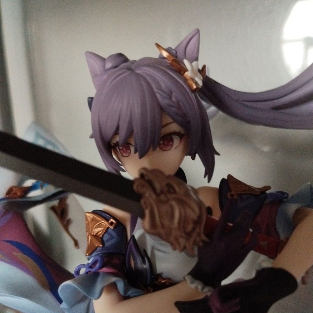 Figur Keqing Official Original Genshin impact Hoyoverse. second bekas. like new include box