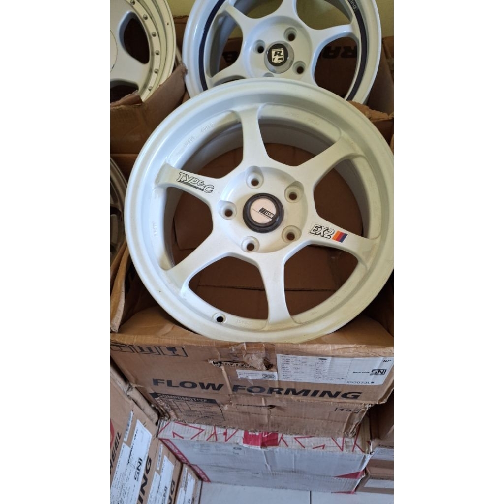 Velg Baru Ssr type-c R15 pcd 5x114.3