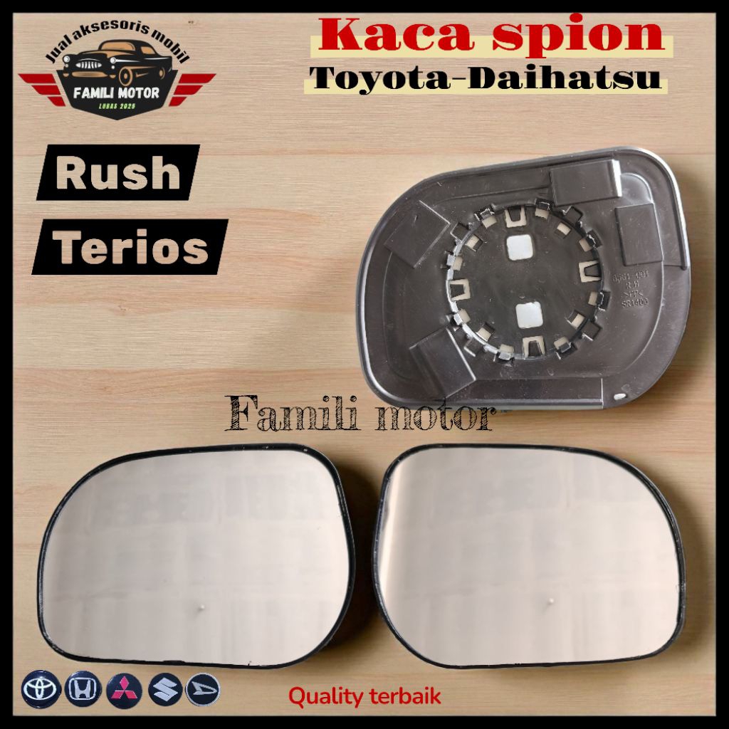 kaca spion mobil toyota rush daihatsu terios