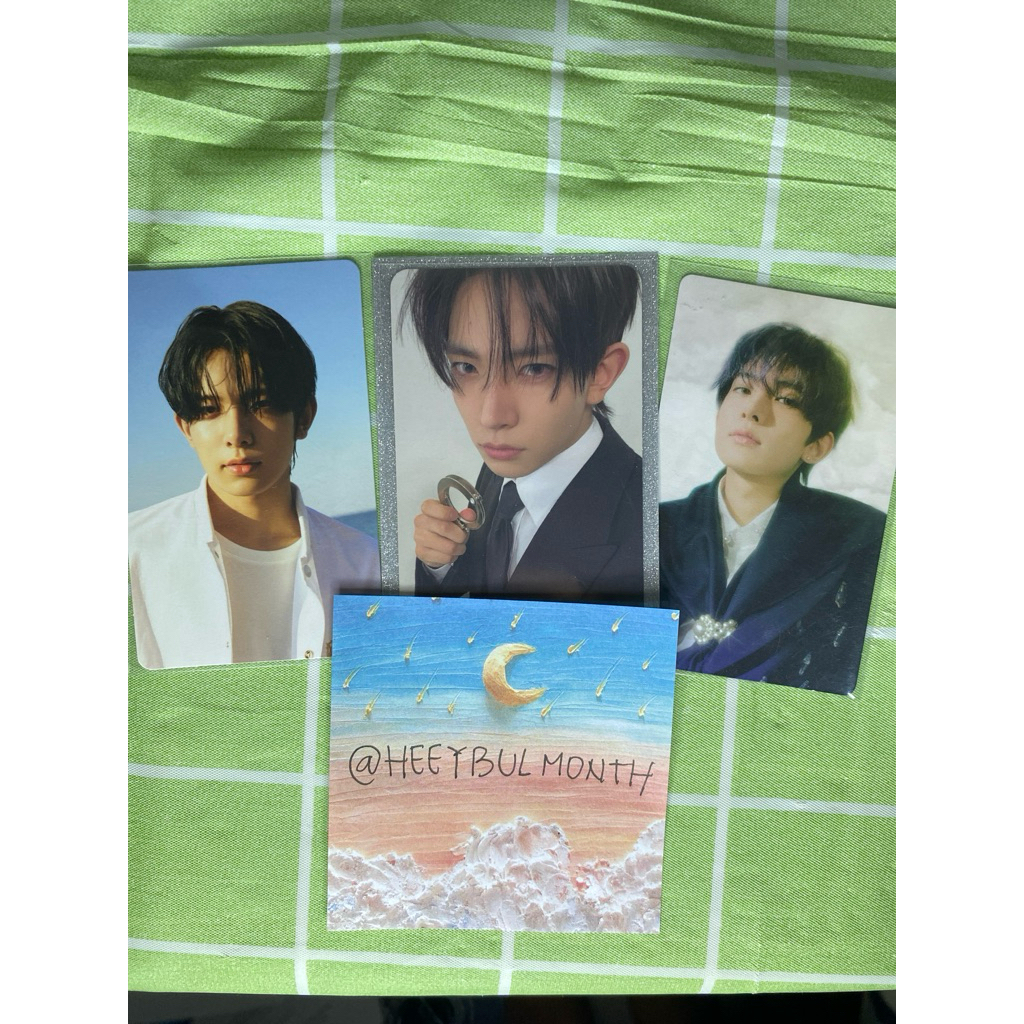WTS SELL PHOTOCARD OFFICIAL ENHYPEN HEESEUNG TARGET USA ORANGE BLOOD DIMENSION DILEMMA BORGOL DESIRE