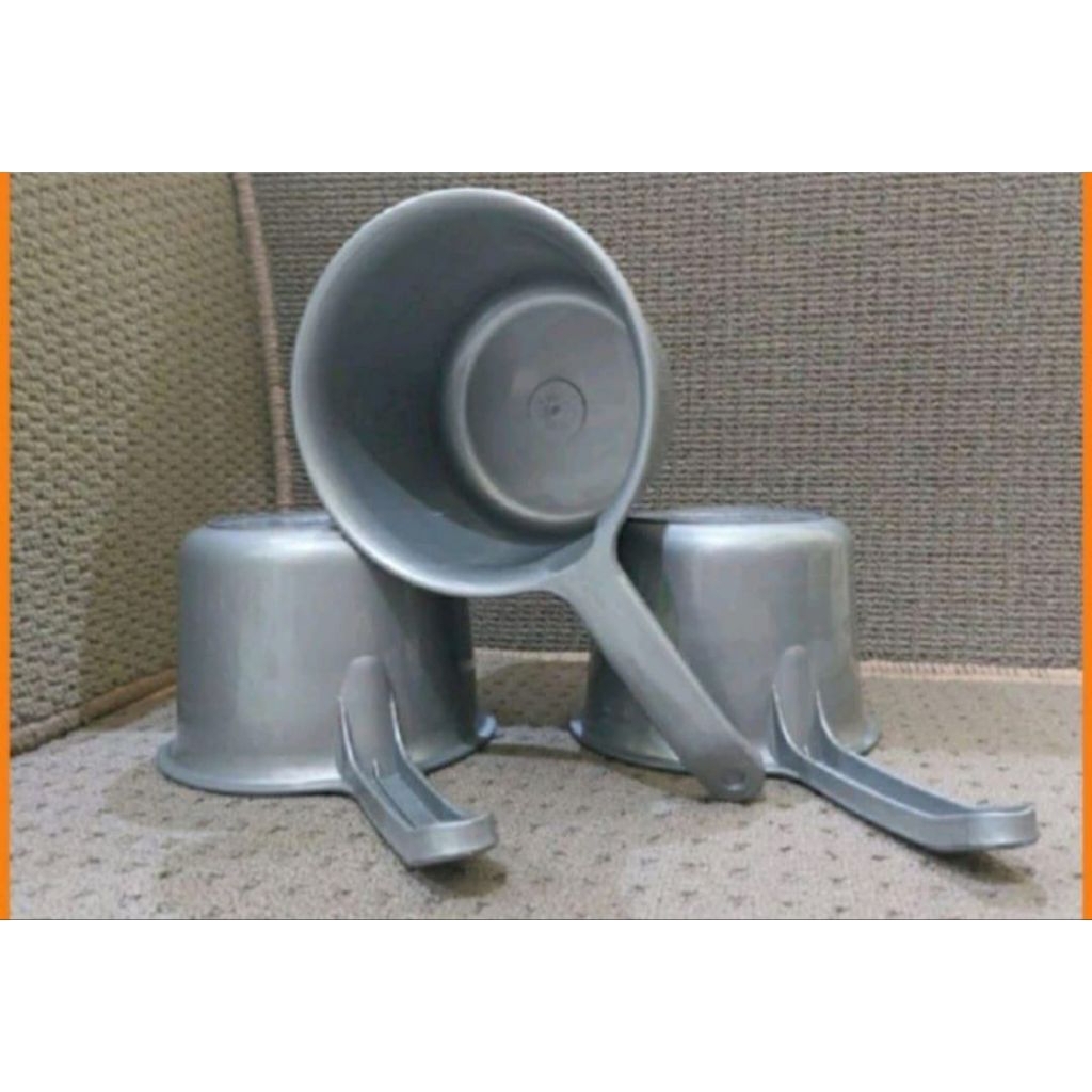 Gayung Mandi Silver Plastik