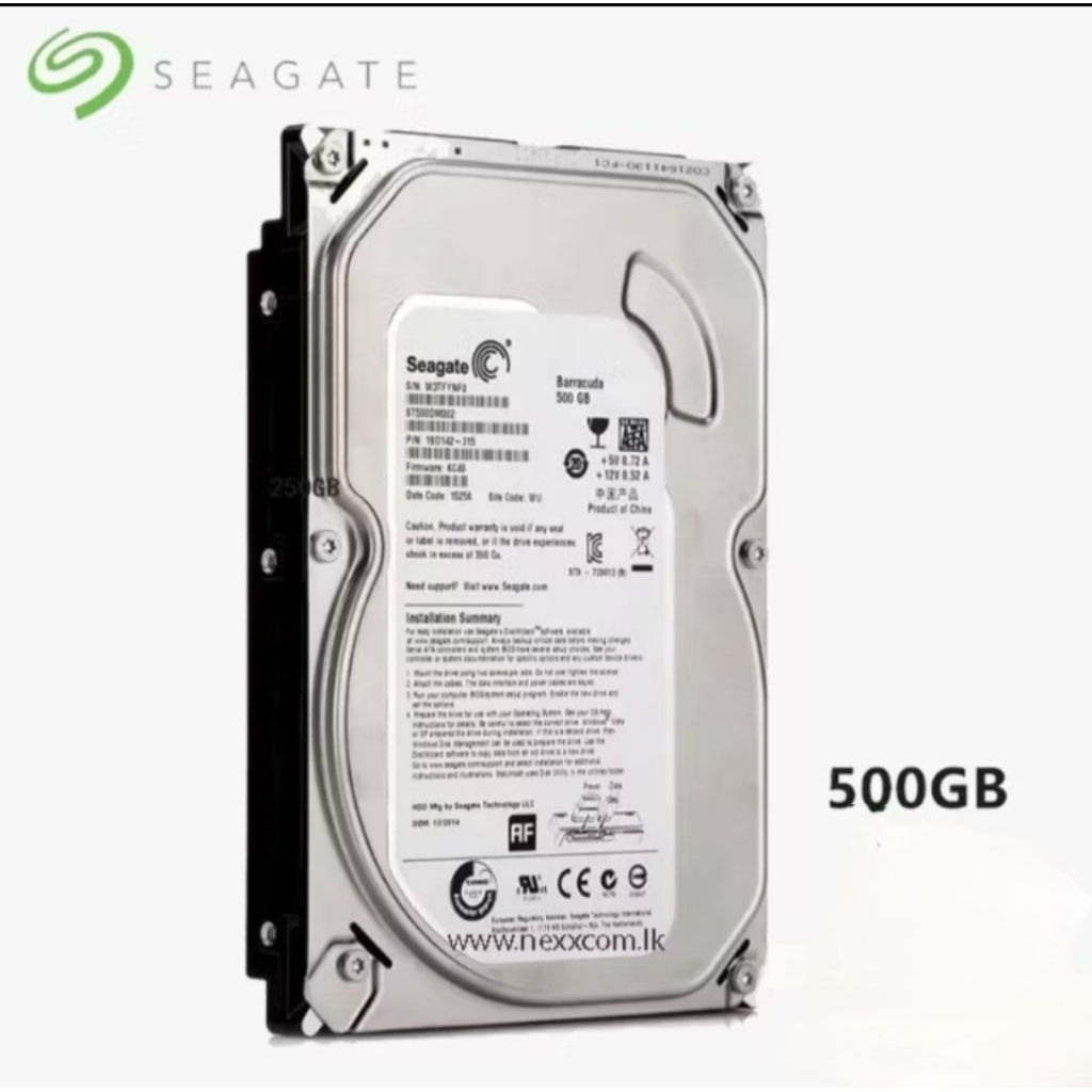 Harddisk 500GB seagate / HDD seagate 500GB internal