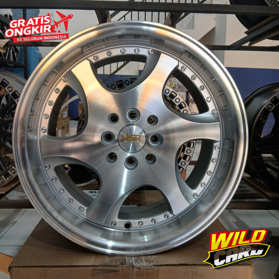Velg Mobil Celong Ring 16 HSR GANGNAM R16X7,5/8,5 ET35/30 Untuk Mobil Jazz,Yaris,Avanza Dll