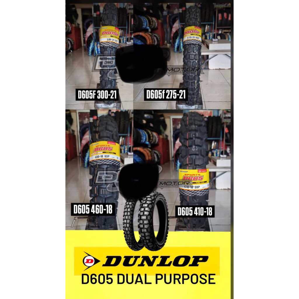 ban dunlop D605 dual purpose