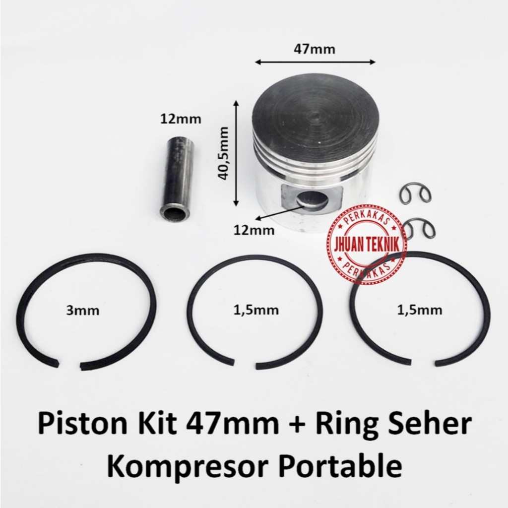 Piston Seher 47mm Kompresor Portable
