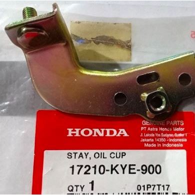 17210KYE900 Stay Oil Cup Dudukan Cangkir Minyak Rem Mega Pro Mono 17210-KYE-900