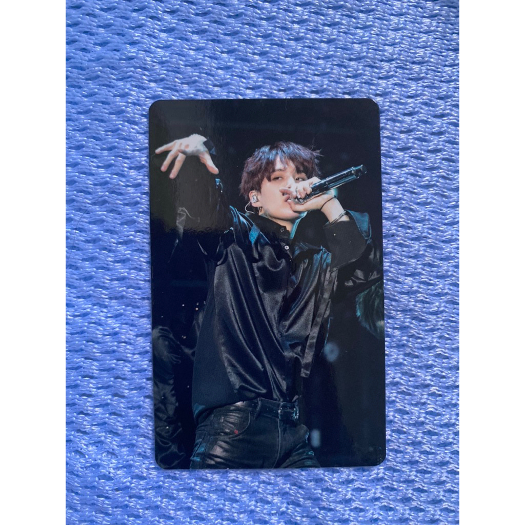 Yoongi Suga Love Yourself LY Europe Bluray Br Photocard Official BTS