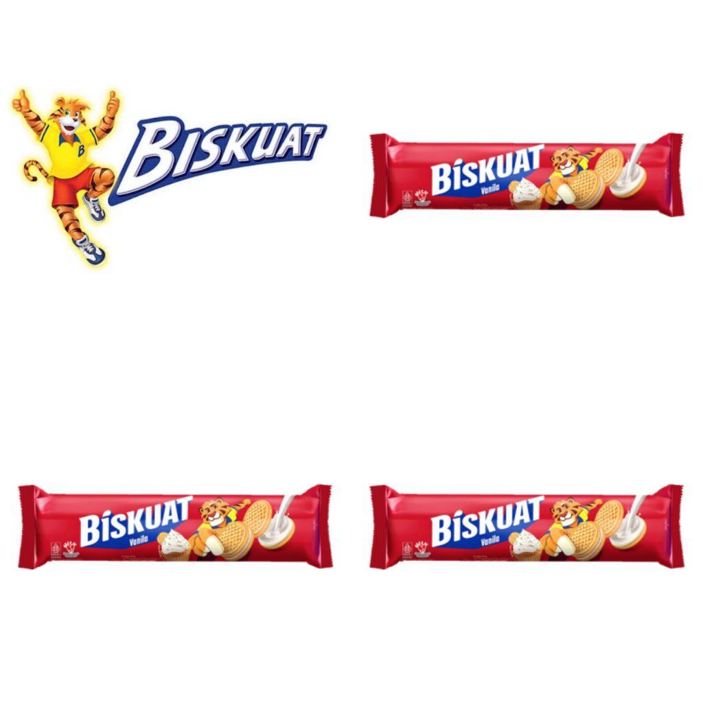 Biskuat Sandwich Biskuit Vanila 105 Gr