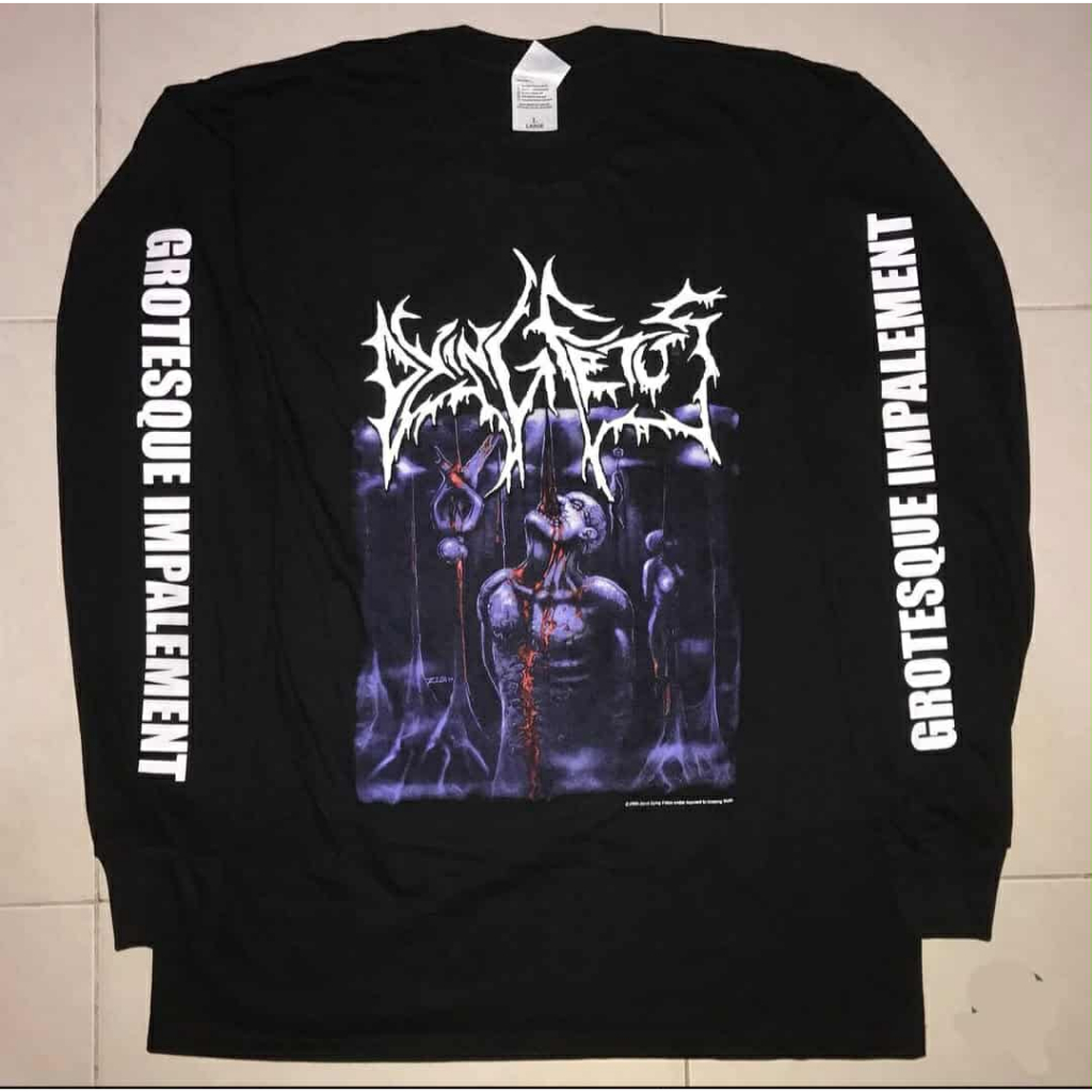 ORIGINAL LONGSLEEVE DYING FETUS - Grotesque Impalement