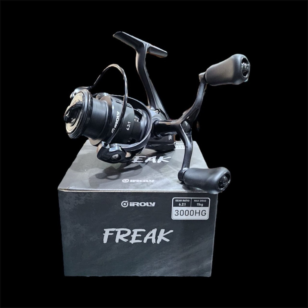 Reel IROLY FREAK HG One Way Anti Reverse Twin Power Handle 1000/2000/3000 Waterproof