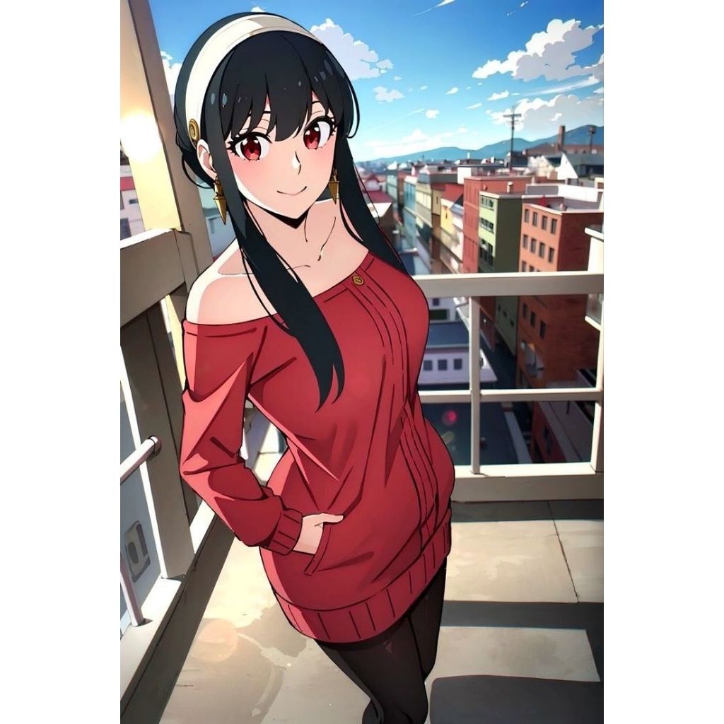 costume cosplay yor forger red