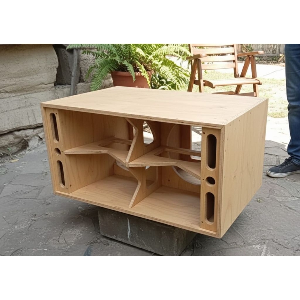 box speaker anak Gajahan 15inch single mentahan sudah dempul halus