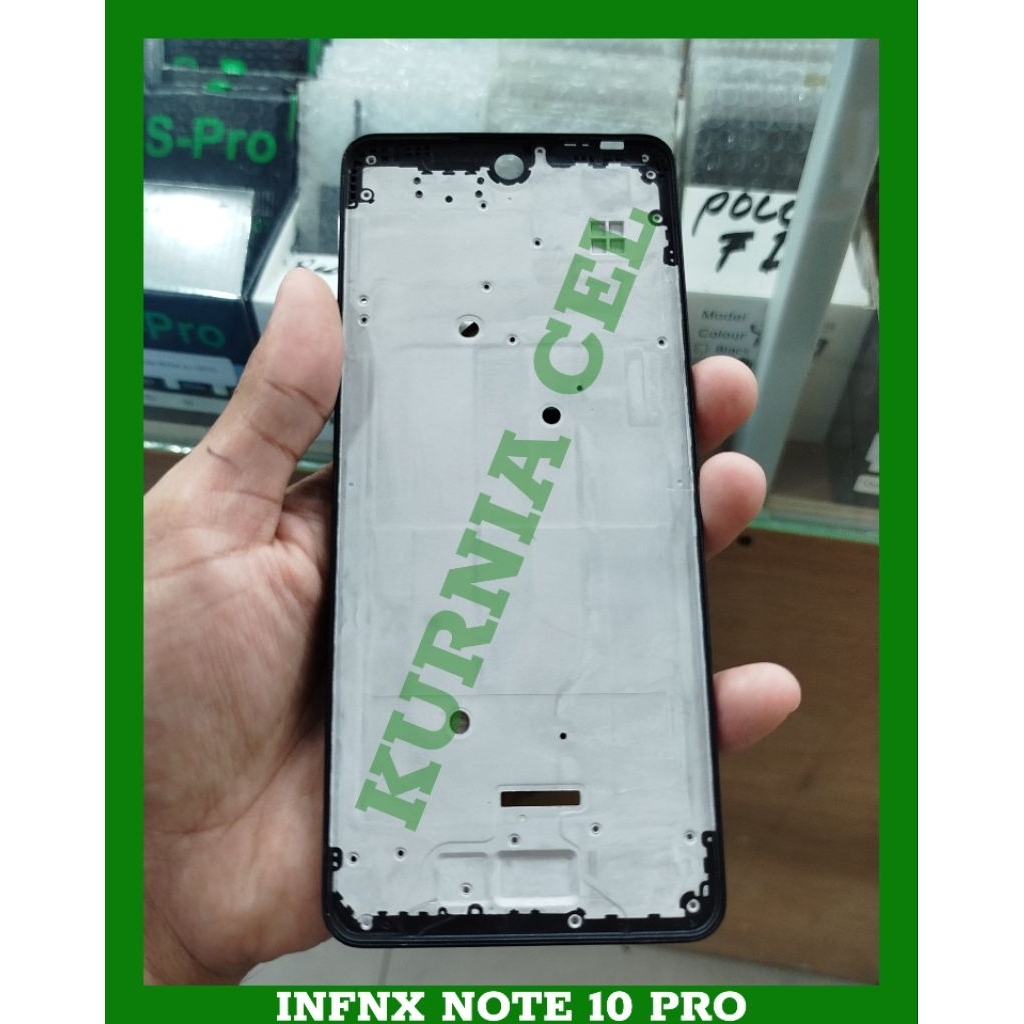 Frame atau midle tulang tengah tatakan LCD infinix note 10 pro