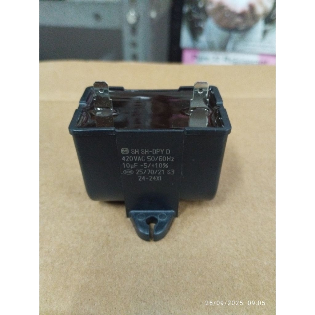 kapasitor mesin cuci sharp 1 tabung ES-M series original