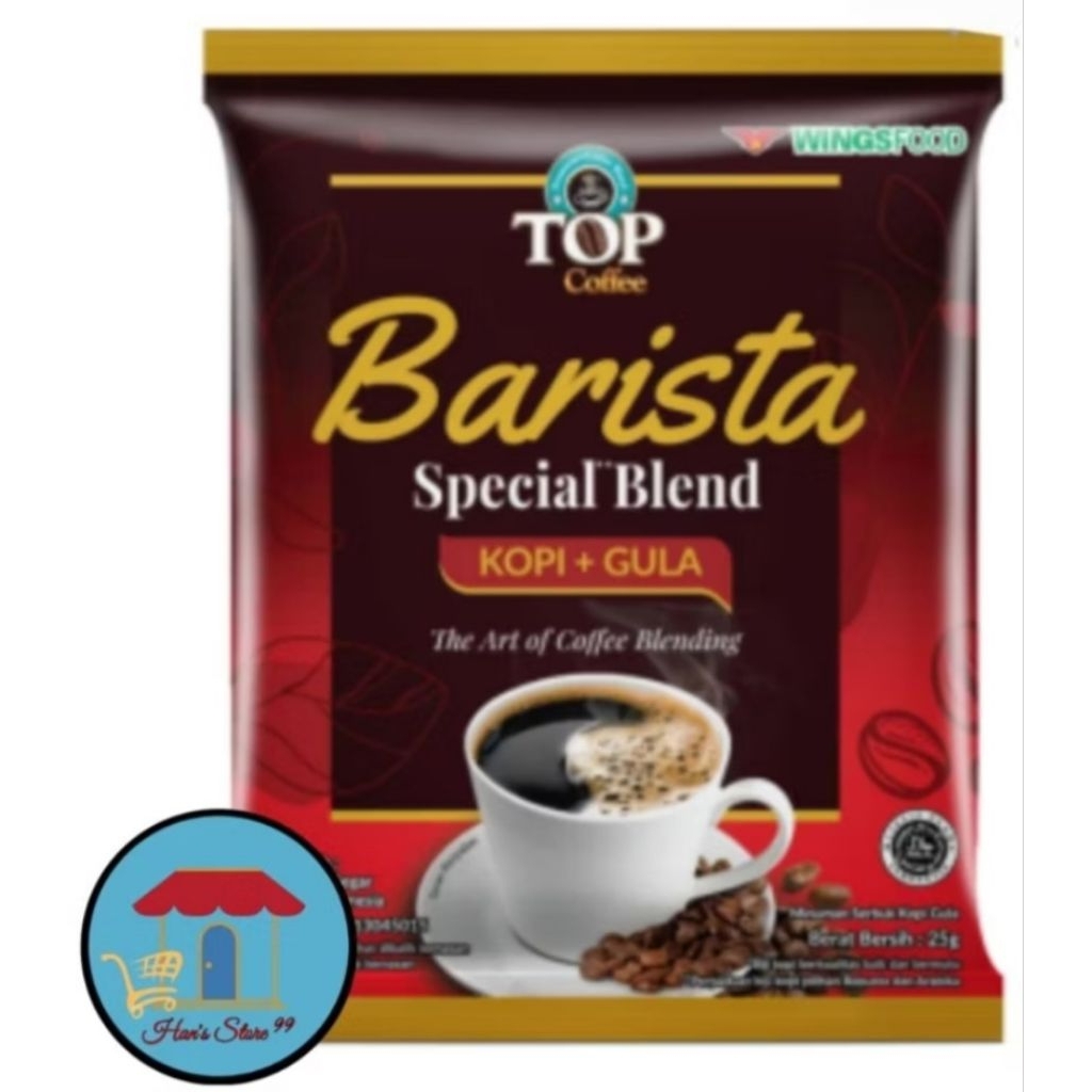 Top Coffe Barista Top Kopi Instan Barista Saset Kopi Barista Special Blend 25 gr