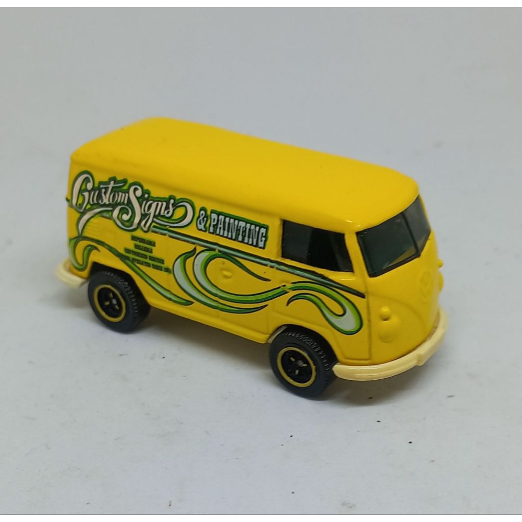 matchbox volkswagen vw delivery van t1 yellow loose diecast (t)