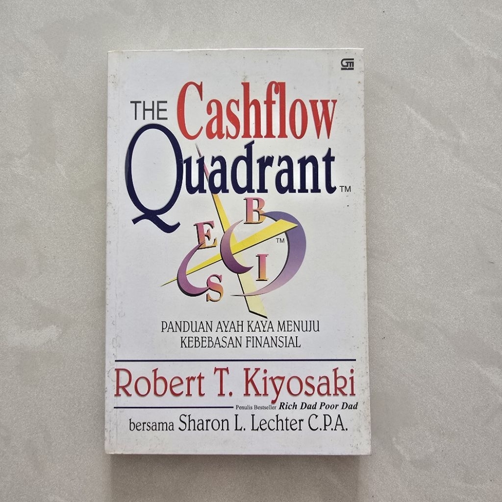 Preloved buku Cash Flow Quadrant Robert T Kiyosaki penulis Bestseller Rich Dad Poor Dad