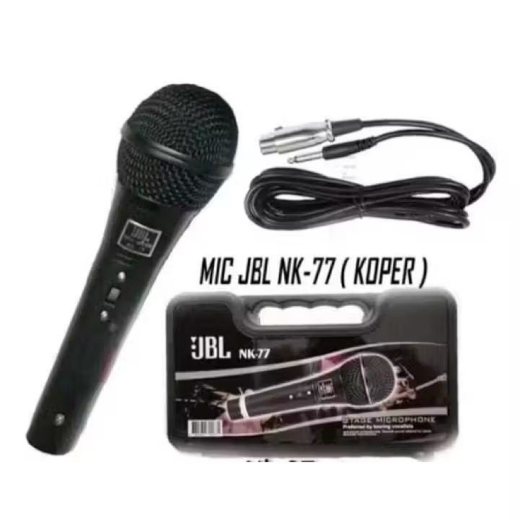 Mic Kabel NK 77 Koper / Microphone Cable NK-77 / Mic Dynamic NK - 77 / Microphone JBL NK77