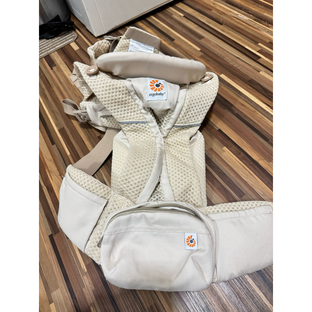preloved ergobaby omni breeze beige like new