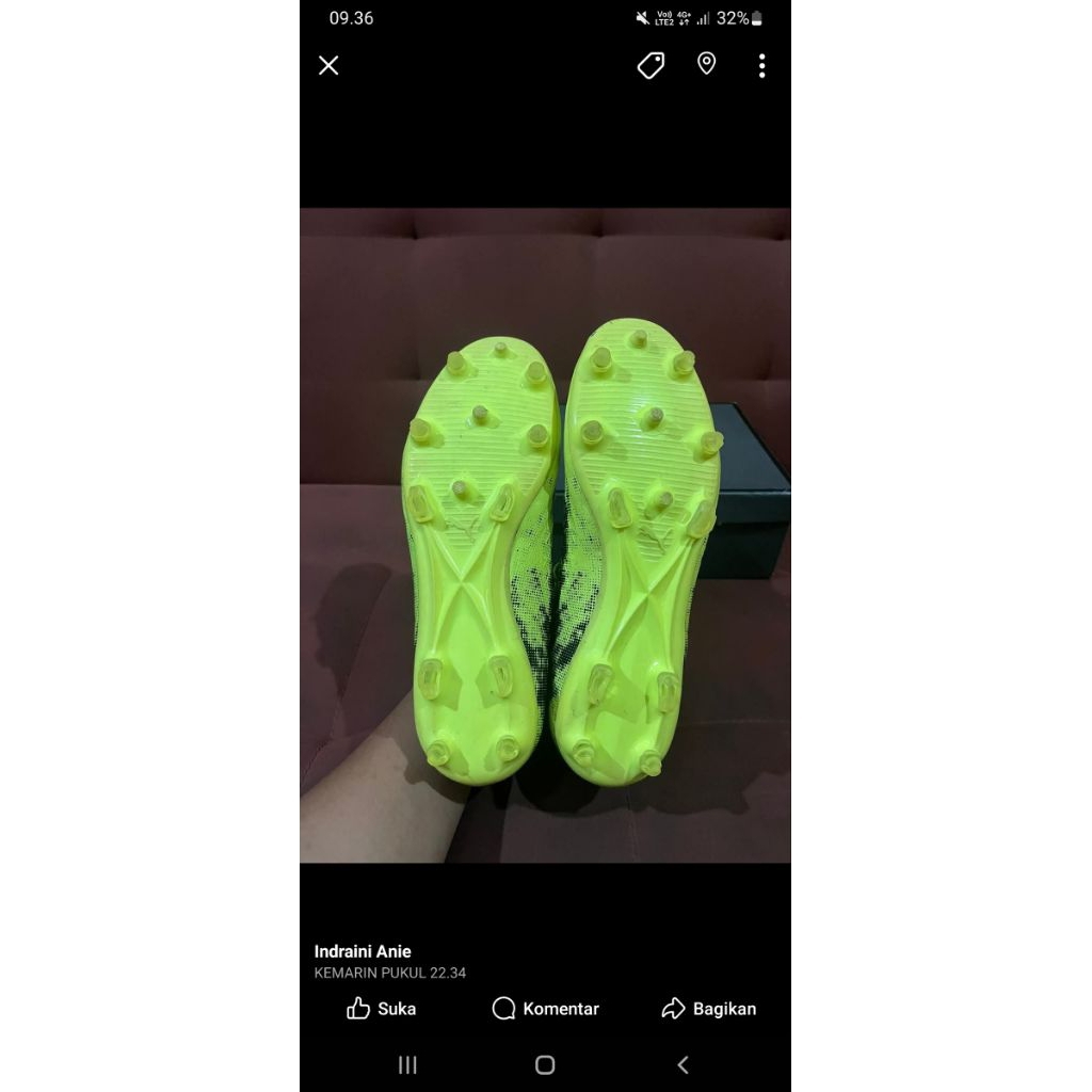 sepatu bola puma original