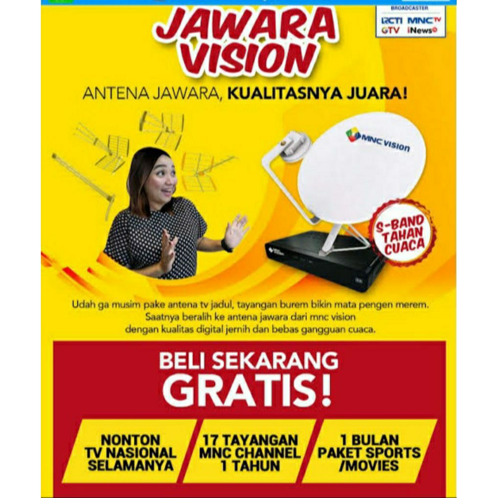 paket jawara mnc vision,gibol, bein sport,sport mania, timnas