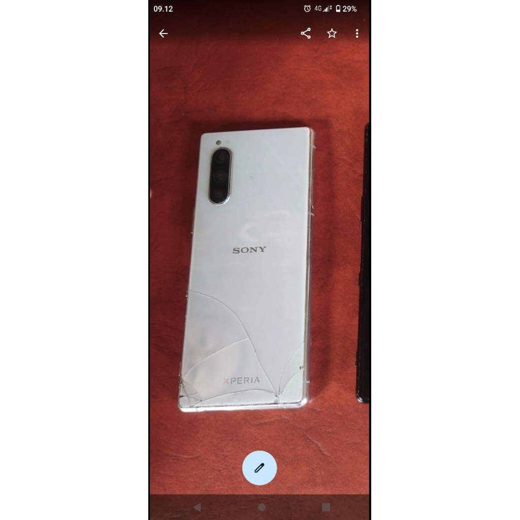 Sony Xperia 5 minus baca deskripsi