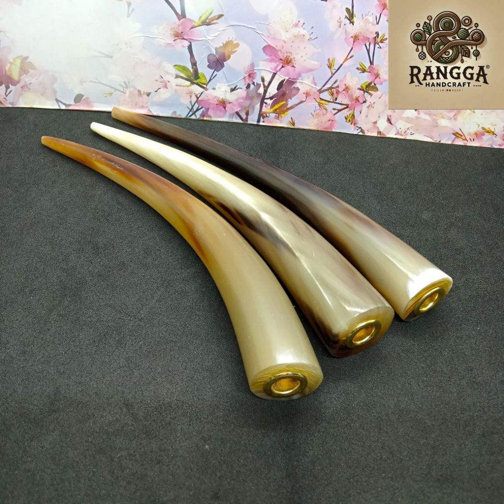 once pipa klokotan tanduk kerbau bule super B240