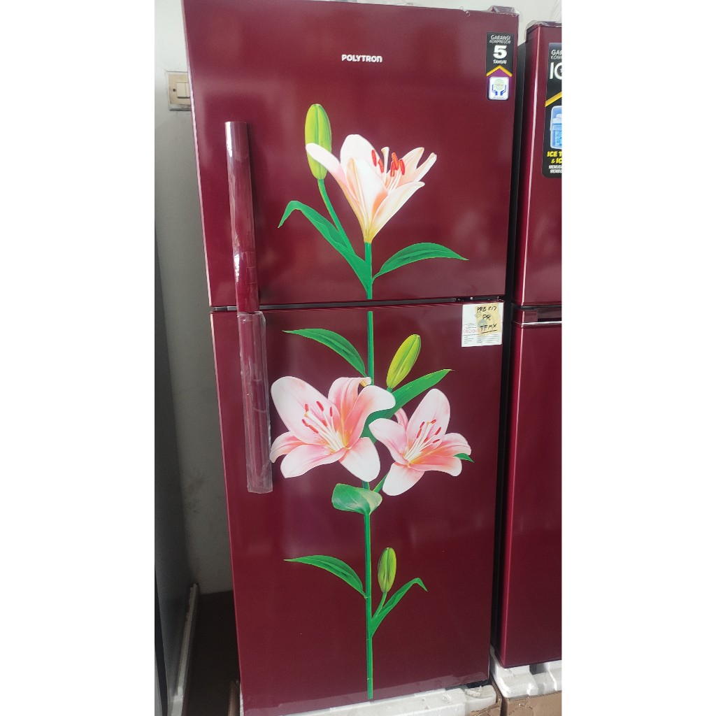KULKAS POLYTRON PRB 217 LEMARI ES 2 PINTU PRB217 PRB 217/BERGARANSI RESMI