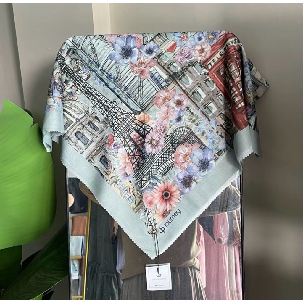 hijab Journey Scarves original motiv lama lala meliya rainbow alisya dania gradasi starla series