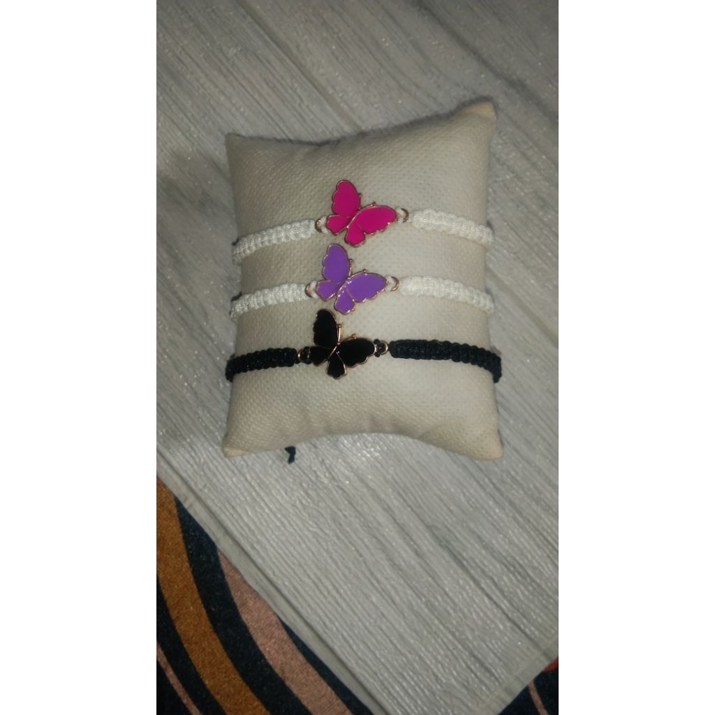 Gelang kupu kupu Gelang liontin kupu kupu