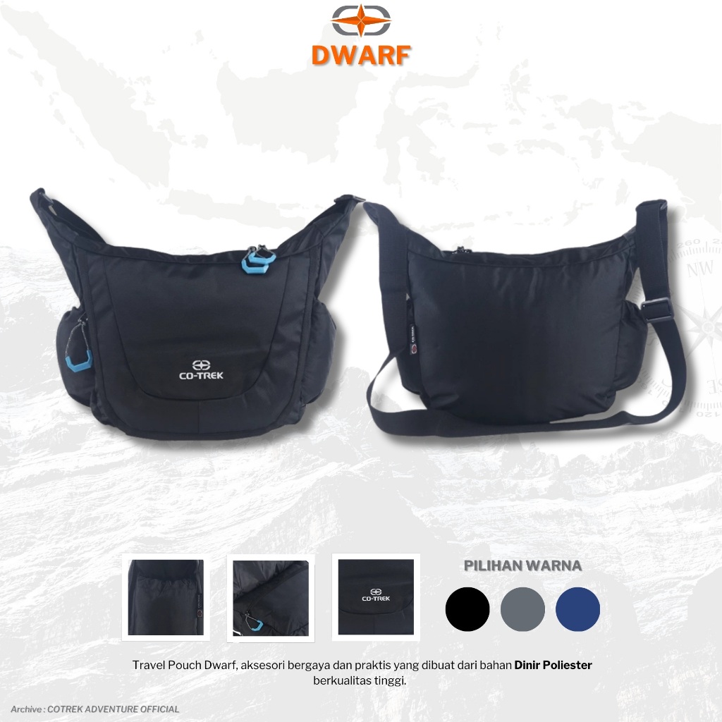 Tas Selempang Dwarf Cotrek Adventure