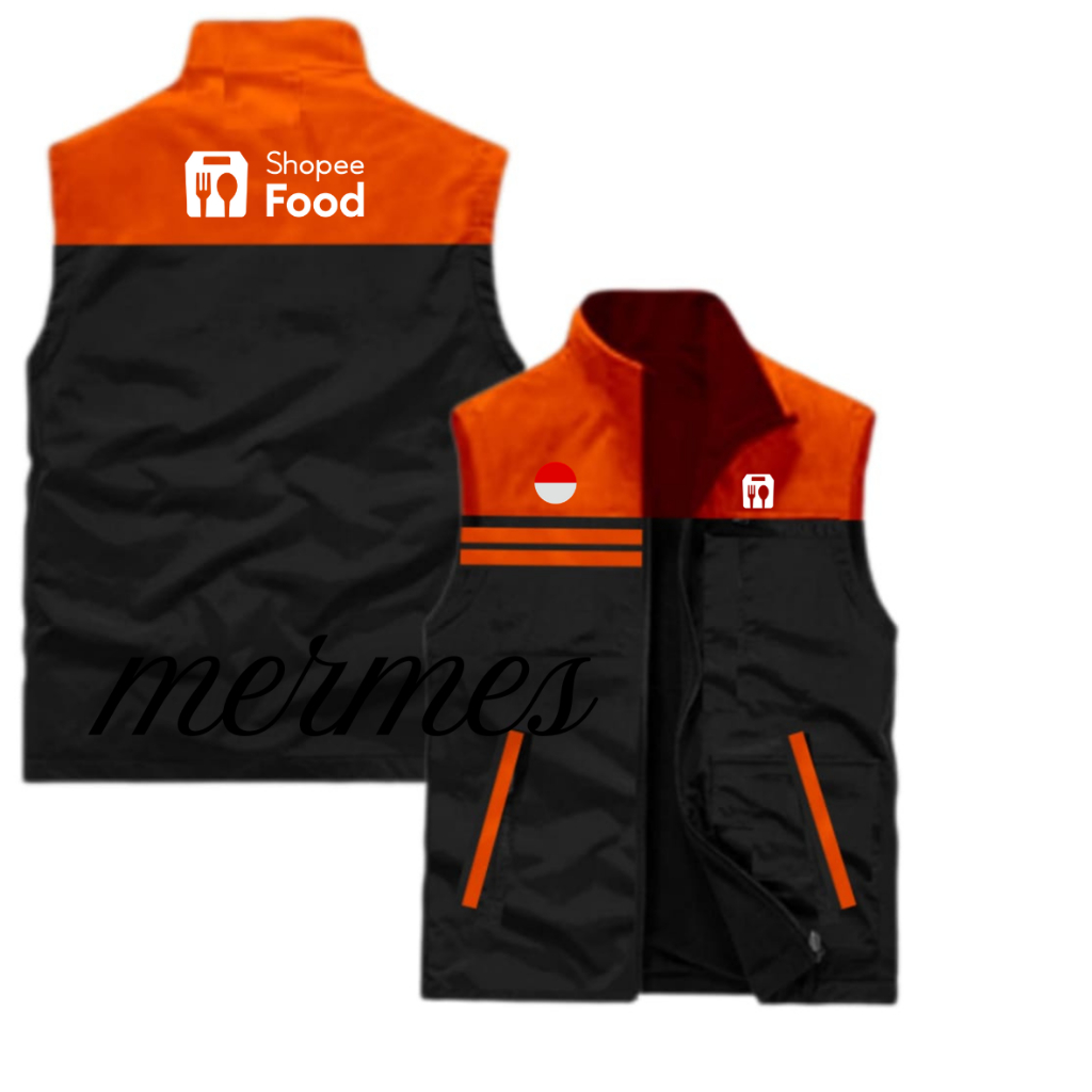 Best Seller  Rompi Driver Pria Terbaru 99% Ori Rompi Driver ShopeeFood Rompi Outdoor Pria Terbaru