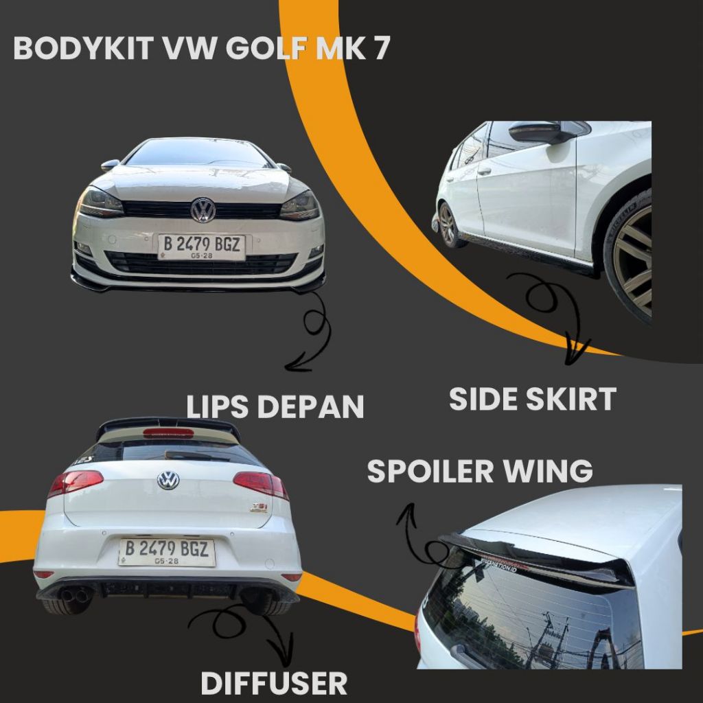 Bodykit VW Golf MK7/vw golf mk 7