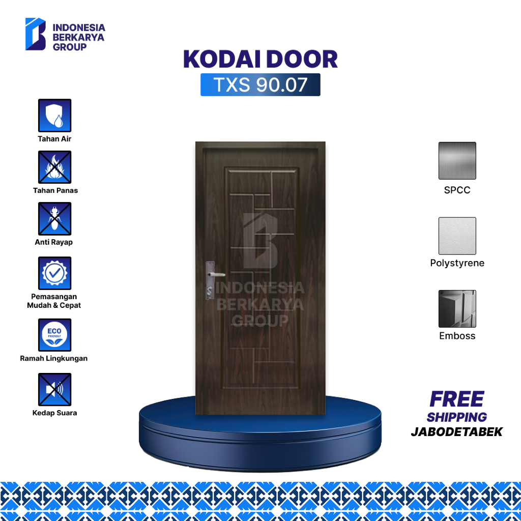Pintu Baja Kodai Steel Door TXS 90.07
