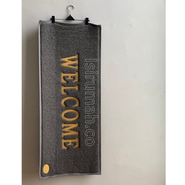 keset welcome/keset untuk di depan pintu masuk/keset panjang welcome