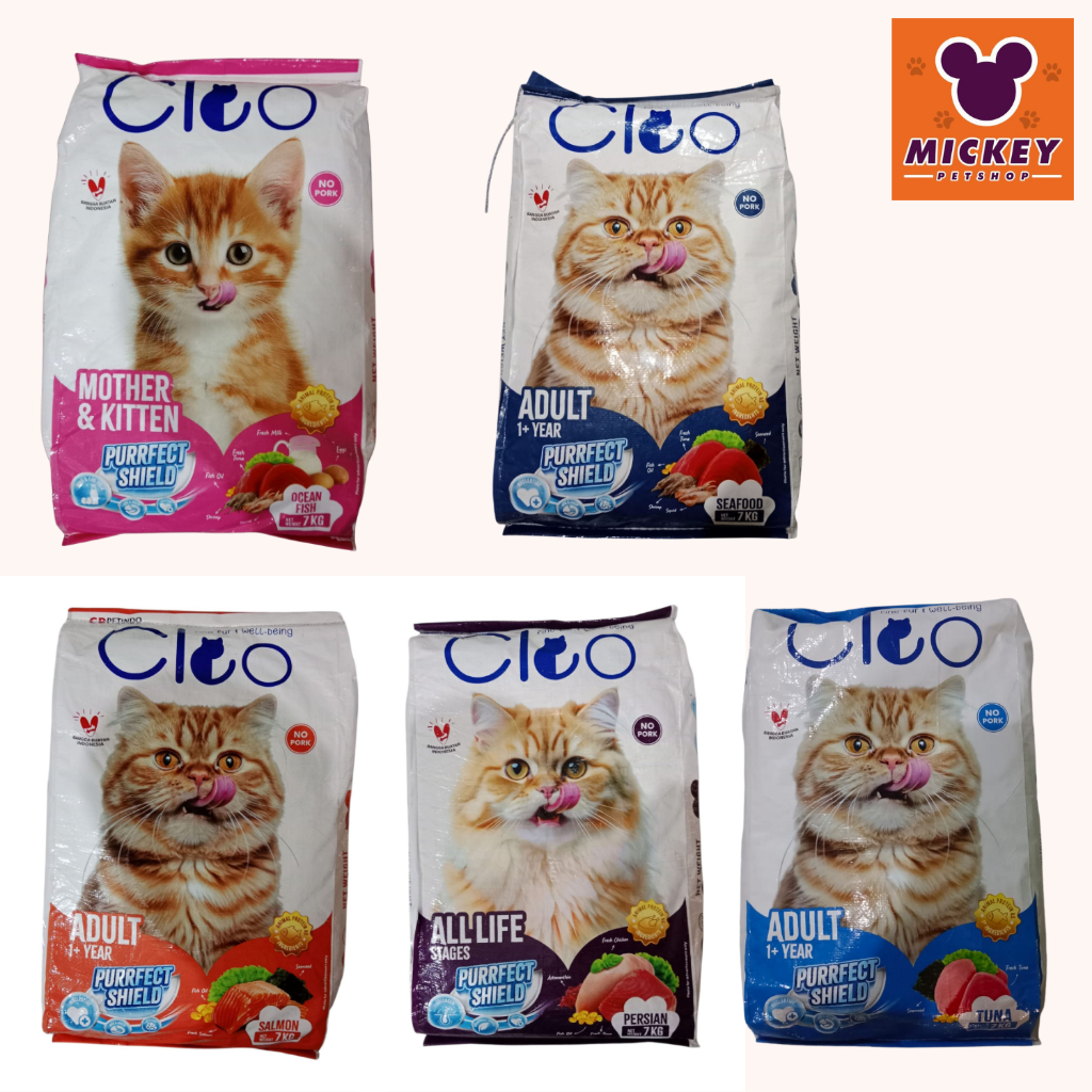 Makanan kucing Cleo 7kg