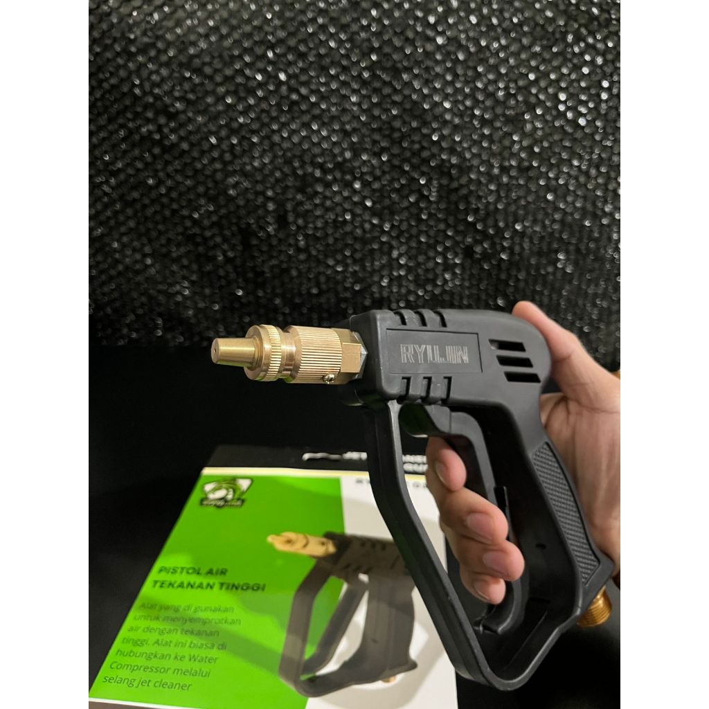RYUJIN Gun Steam Nozzle Pendek Cleaner AC Gun Steam Jet Cleaner Cuci Mobil motor dll