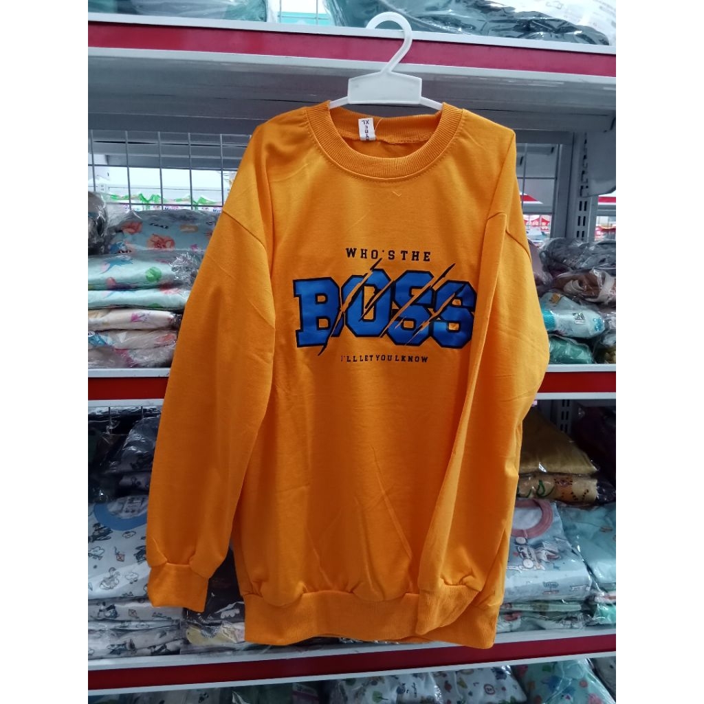 Wayne Kids Crewneck Boss (4-8th)