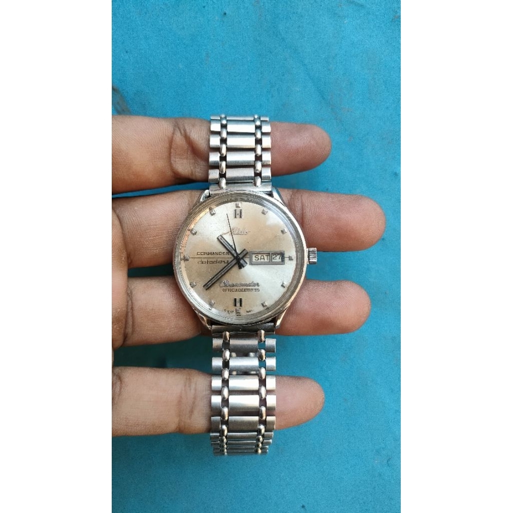 Mido Commander Dateday Chronometer Swiss