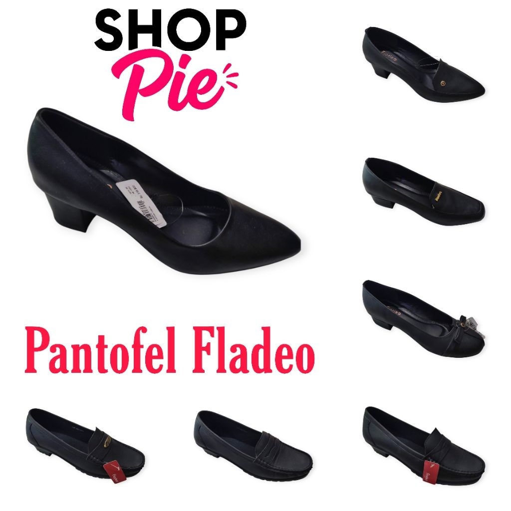 Sepatu Pantofel Wanita Fladeo