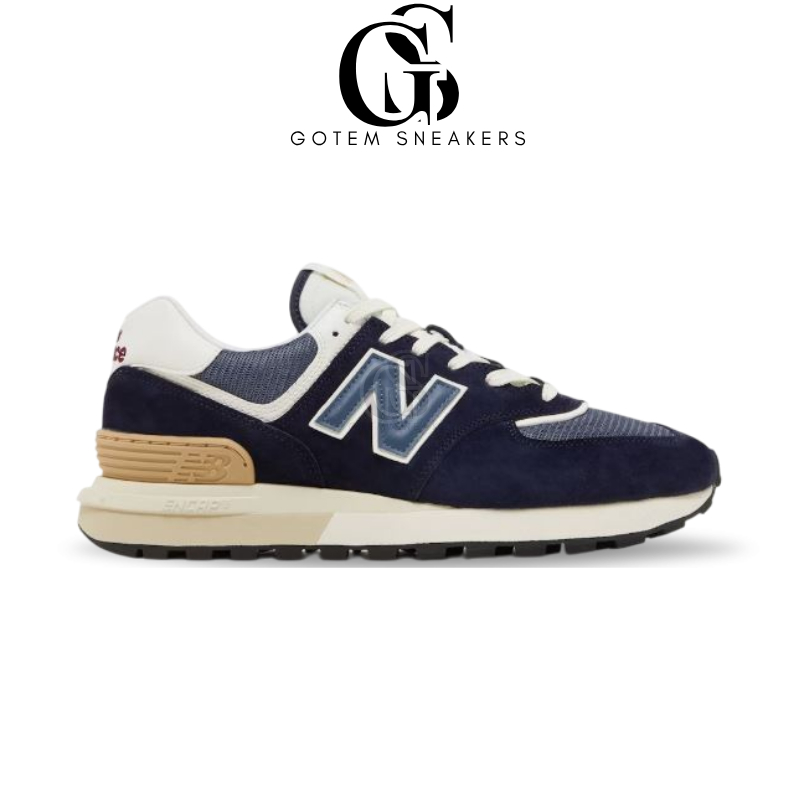 GOTEMSNEAKERS. – Sepatu 574 Legacy Blue Core Navy Authentic