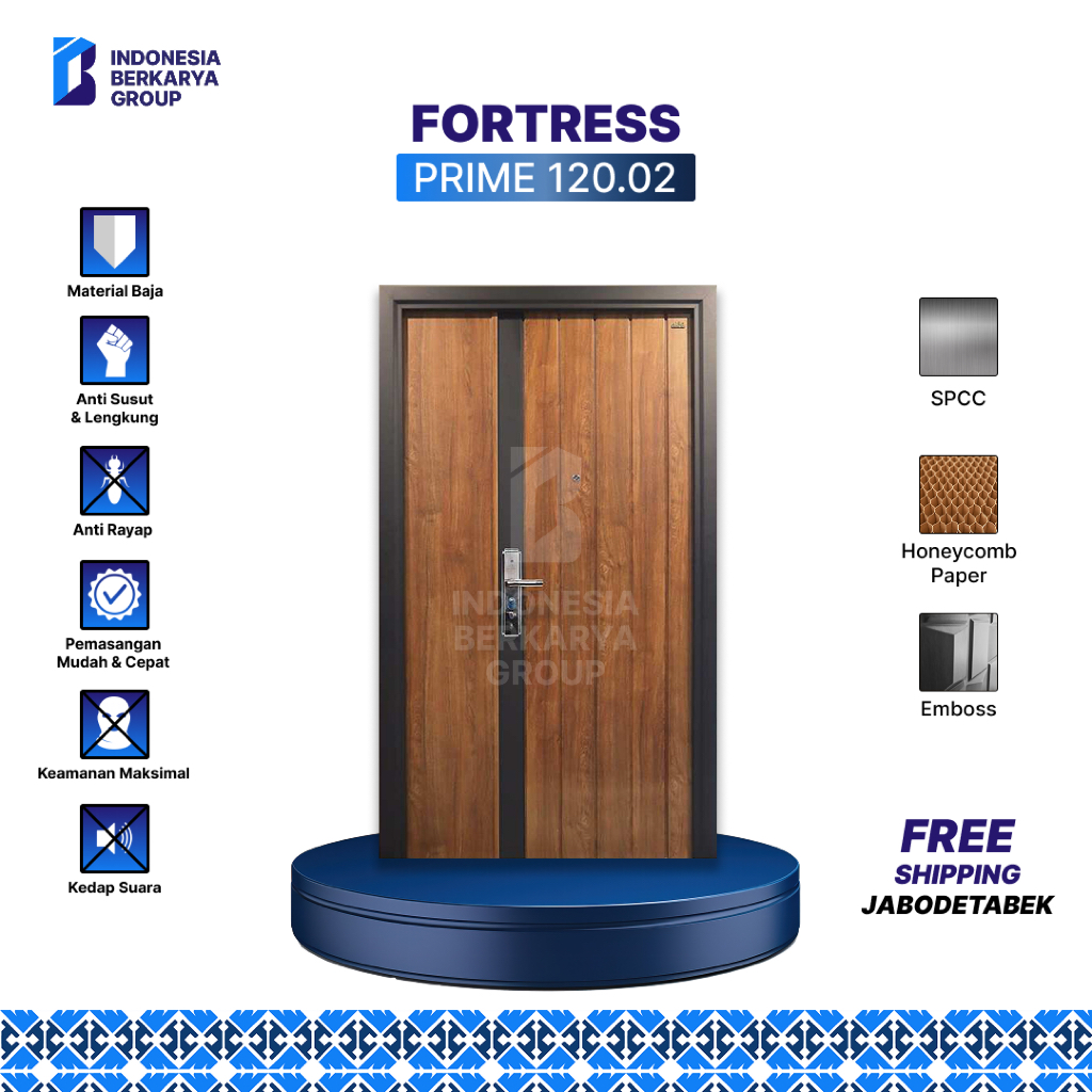 Pintu Baja Fortress Prime 120.02 (Mother & Son)