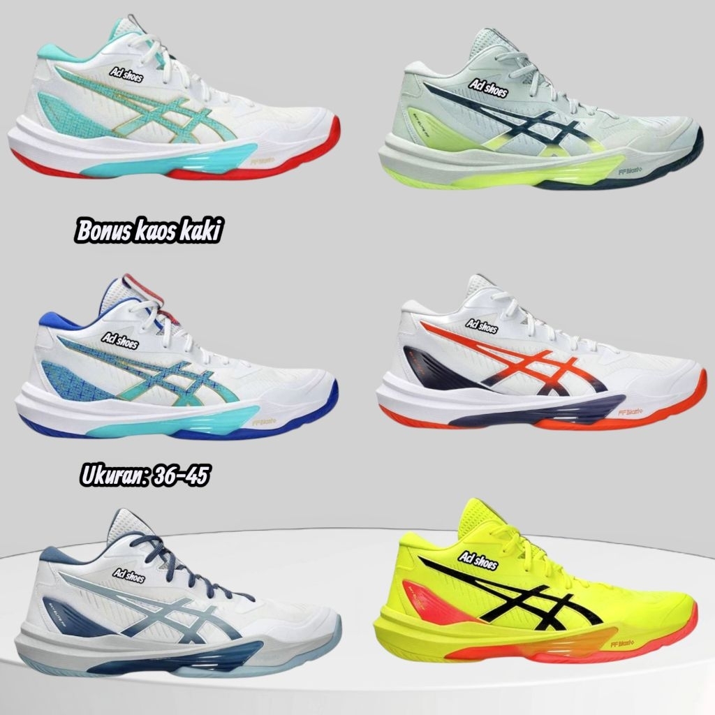 Sepatu Volly Olahraga Voli Pria Premium Import Terbaru Spatu Voly Ball Olah Raga Voley Volley Sport 