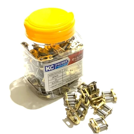 Sambungan Rantai Rante 428H Gold Emas KC