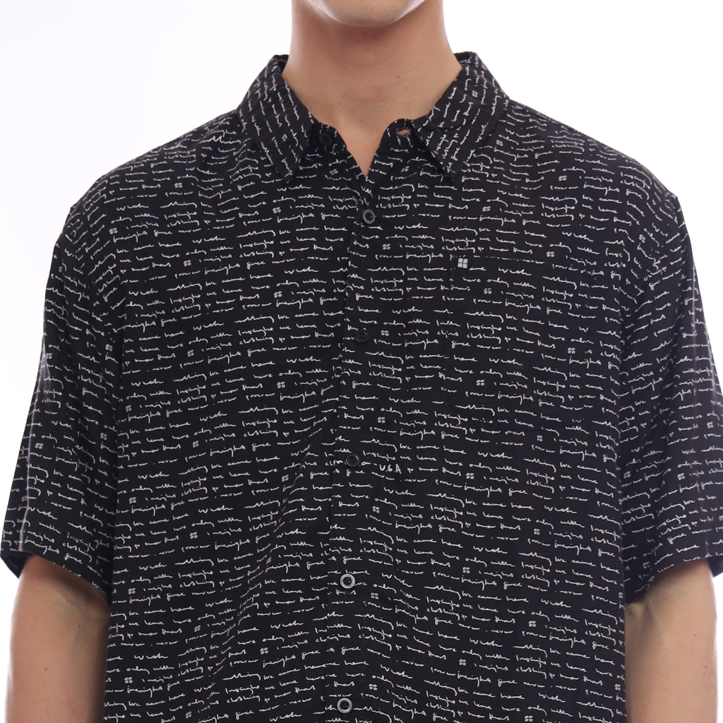 Insight Kemeja Lengan Pendek Pria Diary Men Shirt Planet Surf