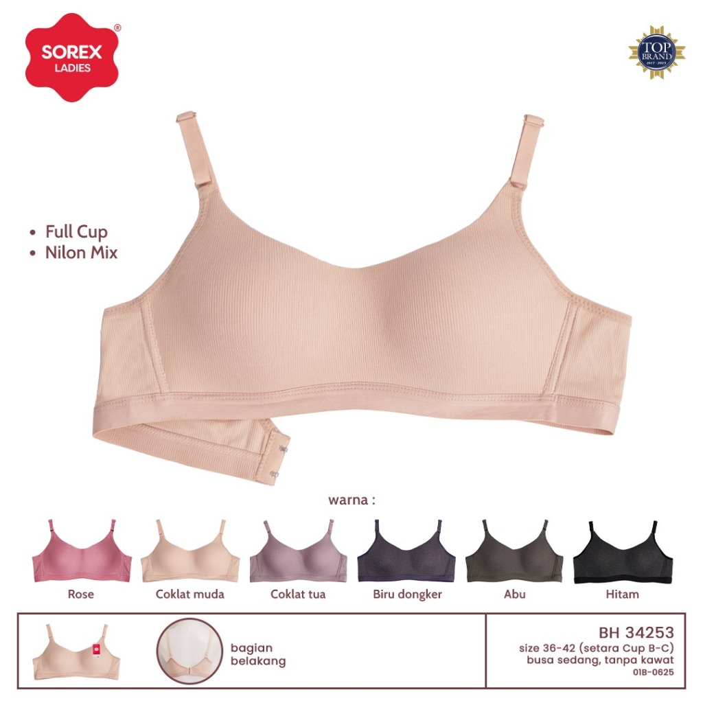 Busa Sedang Tanpa Kawat (Cup B-C) - BH 34253